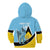 Custom Saint Lucia Cricket Kid Hoodie Go Champions - National Color - Wonder Print Shop