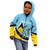 Custom Saint Lucia Cricket Kid Hoodie Go Champions - National Color - Wonder Print Shop