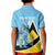 Custom Saint Lucia Cricket Kid Polo Shirt Go Champions - National Color - Wonder Print Shop