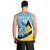 Custom Saint Lucia Cricket Men Tank Top Go Champions - National Color