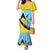 Custom Saint Lucia Cricket Mermaid Dress Go Champions - National Color - Wonder Print Shop