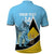 Custom Saint Lucia Cricket Polo Shirt Go Champions - National Color - Wonder Print Shop