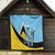 Custom Saint Lucia Cricket Quilt Go Champions - National Color - Wonder Print Shop