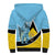 Custom Saint Lucia Cricket Sherpa Hoodie Go Champions - National Color - Wonder Print Shop