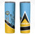 Personalized Saint Lucia Cricket Skinny Tumbler Go Champions - National Color - Wonder Print Shop