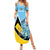 Custom Saint Lucia Cricket Summer Maxi Dress Go Champions - National Color - Wonder Print Shop