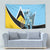 Custom Saint Lucia Cricket Tapestry Go Champions - National Color - Wonder Print Shop