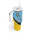 Personalized Saint Lucia Cricket Tumbler With Handle Go Champions - National Color - Wonder Print Shop