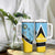 Personalized Saint Lucia Cricket Tumbler With Handle Go Champions - National Color - Wonder Print Shop