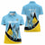 Custom Saint Lucia Cricket Women Polo Shirt Go Champions - National Color - Wonder Print Shop