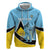 Custom Saint Lucia Cricket Zip Hoodie Go Champions - National Color - Wonder Print Shop