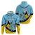 Custom Saint Lucia Cricket Zip Hoodie Go Champions - National Color - Wonder Print Shop