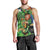 Happy Saint Patrick's Day Men Tank Top Leprechaun With Irish Harp - Shamrock Pattern