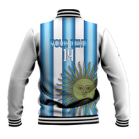 Argentina Football Custom Baseball Jacket Vamos La Albiceleste 2026 Version - Wonder Print Shop