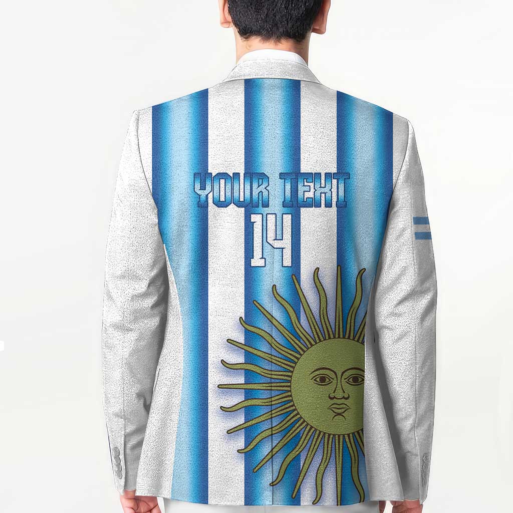 Argentina Football Custom Blazer Vamos La Albiceleste 2026 Version - Wonder Print Shop