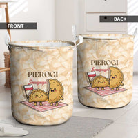Poland Pierogi Laundry Basket Cute Polish Dumplings Smacznego