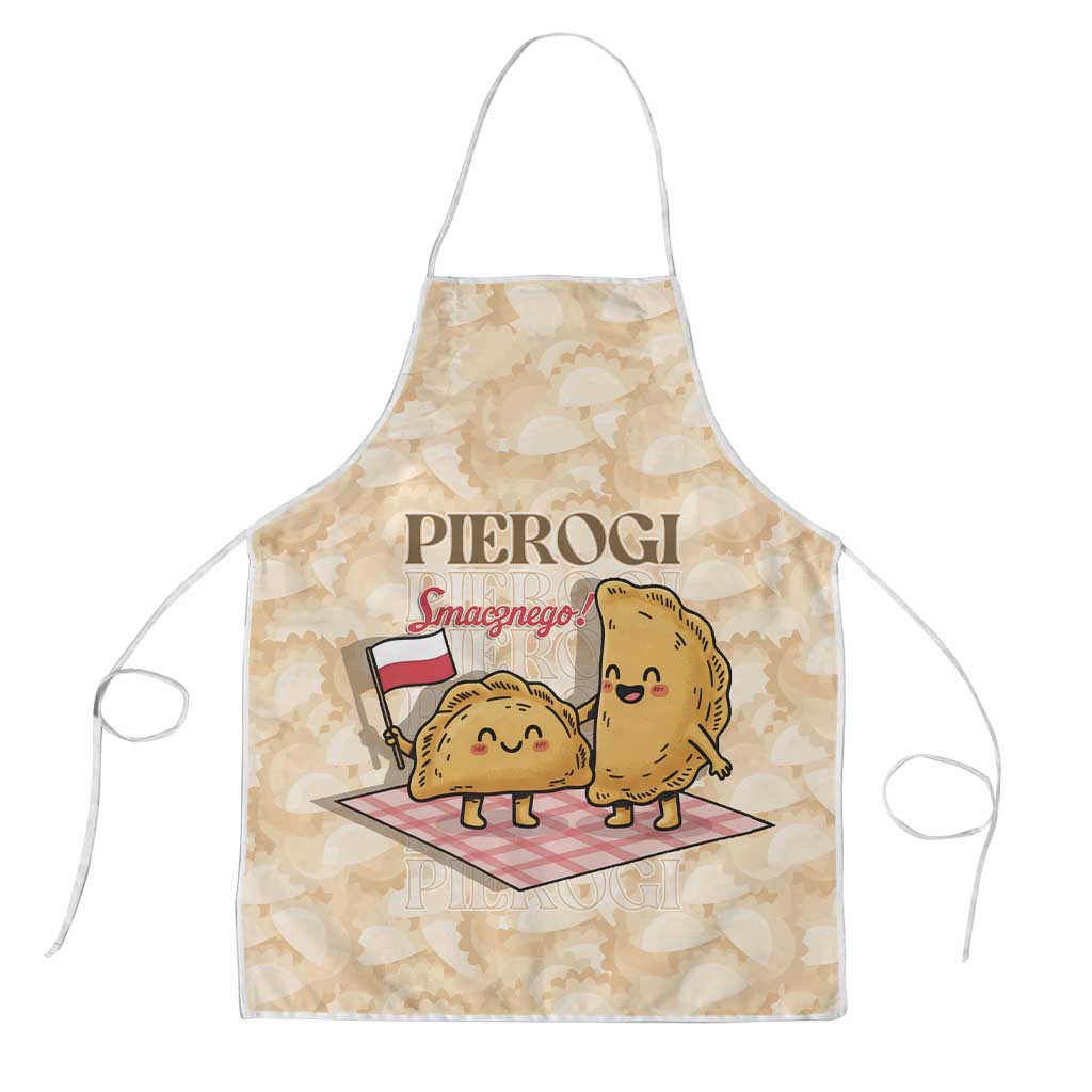 Poland Pierogi Apron Cute Polish Dumplings Smacznego