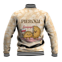 Poland Pierogi Baseball Jacket Cute Polish Dumplings Smacznego