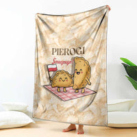 Poland Pierogi Blanket Cute Polish Dumplings Smacznego