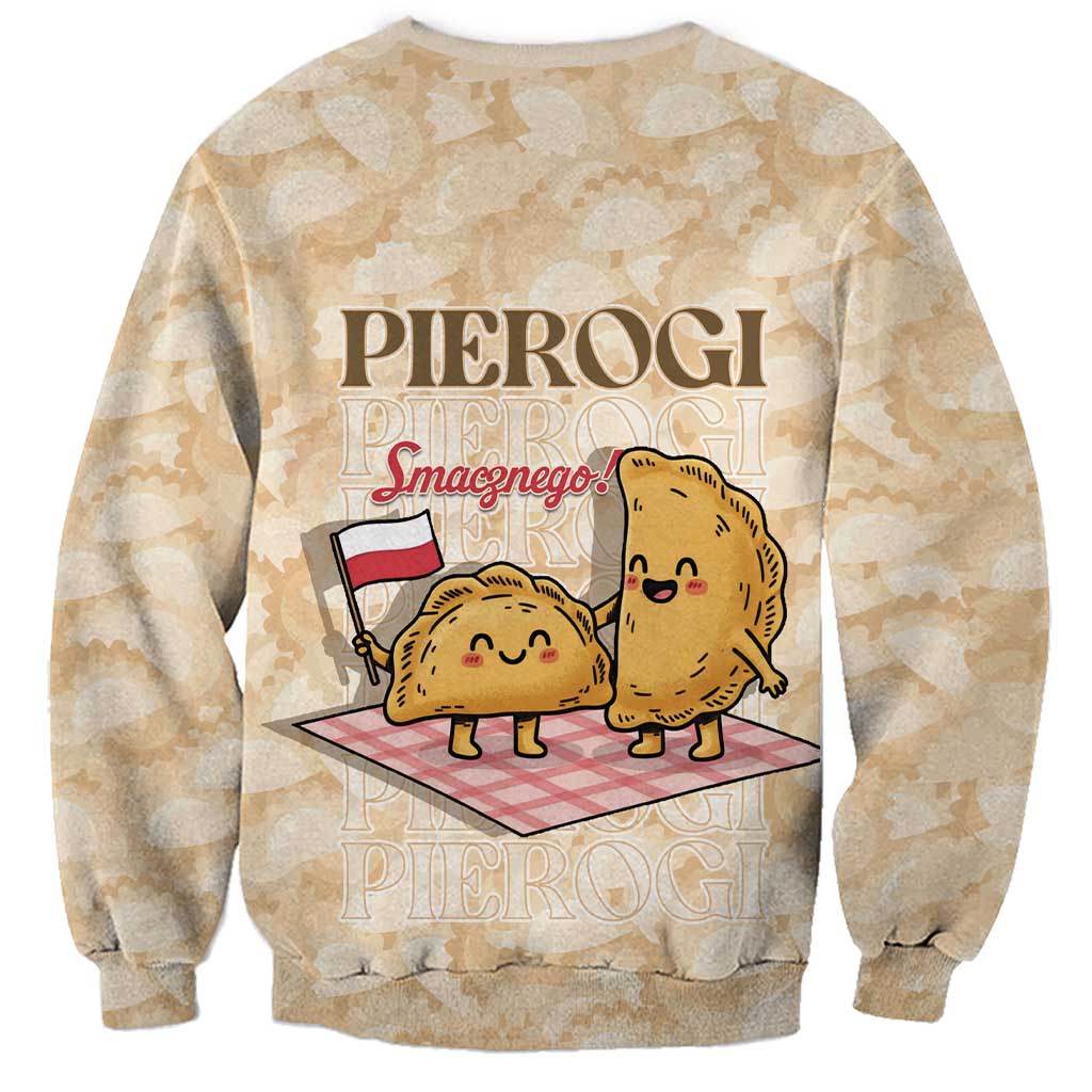 Poland Pierogi Sweatshirt Cute Polish Dumplings Smacznego