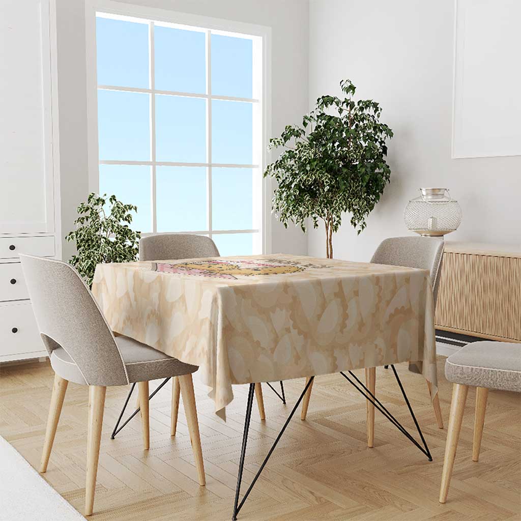 Poland Pierogi Tablecloth Cute Polish Dumplings Smacznego