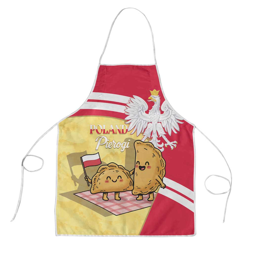 Poland Pierogi Apron Polish Dumplings With Coat Of Arms