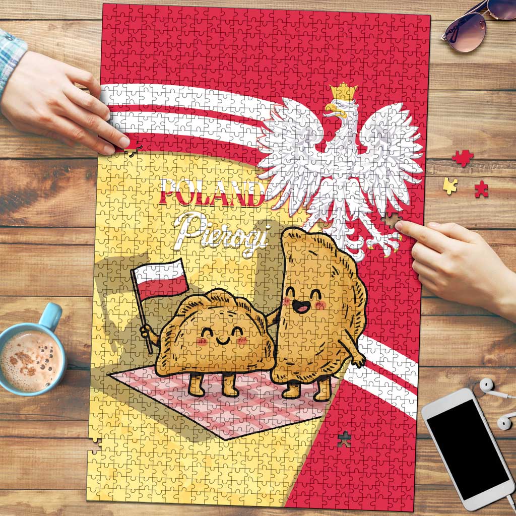 Poland Pierogi Puzzle Polish Dumplings With Coat Of Arms