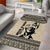 South Africa Nelson Mandela - Father Of Nation Area Rug Vintage African Pattern