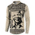 South Africa Nelson Mandela - Father Of Nation Button Sweatshirt Vintage African Pattern