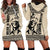 South Africa Nelson Mandela - Father Of Nation Hoodie Dress Vintage African Pattern