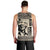 South Africa Nelson Mandela - Father Of Nation Men Tank Top Vintage African Pattern