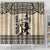 South Africa Nelson Mandela - Father Of Nation Shower Curtain Vintage African Pattern