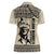 South Africa Nelson Mandela - Father Of Nation Women Polo Shirt Vintage African Pattern