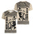 South Africa Nelson Mandela - Father Of Nation Women V-Neck T-Shirt Vintage African Pattern