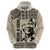 South Africa Nelson Mandela - Father Of Nation Zip Hoodie Vintage African Pattern