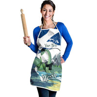 Personalised Nessie Scotland Apron Scottish Folklore Loch Ness Monster