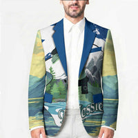 Personalised Nessie Scotland Blazer Scottish Folklore Loch Ness Monster