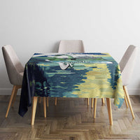 Personalised Nessie Scotland Tablecloth Scottish Folklore Loch Ness Monster