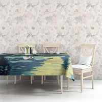 Personalised Nessie Scotland Tablecloth Scottish Folklore Loch Ness Monster
