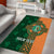 Custom Ireland Cricket Area Rug 2024 Celtic Shamrock Go Champions - Wonder Print Shop