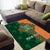 Custom Ireland Cricket Area Rug 2024 Celtic Shamrock Go Champions - Wonder Print Shop