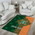 Custom Ireland Cricket Area Rug 2024 Celtic Shamrock Go Champions - Wonder Print Shop