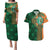 Custom Ireland Cricket Couples Matching Puletasi and Hawaiian Shirt 2024 Celtic Shamrock Go Champions - Wonder Print Shop