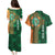 Custom Ireland Cricket Couples Matching Puletasi and Hawaiian Shirt 2024 Celtic Shamrock Go Champions - Wonder Print Shop