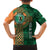 Custom Ireland Cricket Family Matching Long Sleeve Bodycon Dress and Hawaiian Shirt 2024 Celtic Shamrock Go Champions - Wonder Print Shop