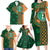 Custom Ireland Cricket Family Matching Long Sleeve Bodycon Dress and Hawaiian Shirt 2024 Celtic Shamrock Go Champions - Wonder Print Shop