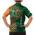 Custom Ireland Cricket Family Matching Mermaid Dress and Hawaiian Shirt 2024 Celtic Shamrock Go Champions - Wonder Print Shop