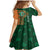 Custom Ireland Cricket Family Matching Mermaid Dress and Hawaiian Shirt 2024 Celtic Shamrock Go Champions - Wonder Print Shop