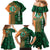 Custom Ireland Cricket Family Matching Mermaid Dress and Hawaiian Shirt 2024 Celtic Shamrock Go Champions - Wonder Print Shop