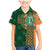 Custom Ireland Cricket Family Matching Mermaid Dress and Hawaiian Shirt 2024 Celtic Shamrock Go Champions - Wonder Print Shop